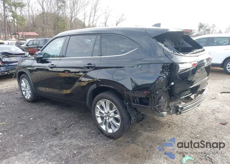 2021 Toyota Highlander Limited from USA, damaged, VIN 5TDYZRAH6MS526153